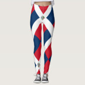 Dominicaanse Republiek Leggings (Voorkant)