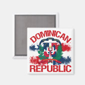 Dominicaanse Republiek Magneet (Voorkant / Achterkant)