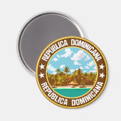 Dominicaanse Republiek Magneet (Voorkant / Achterkant)