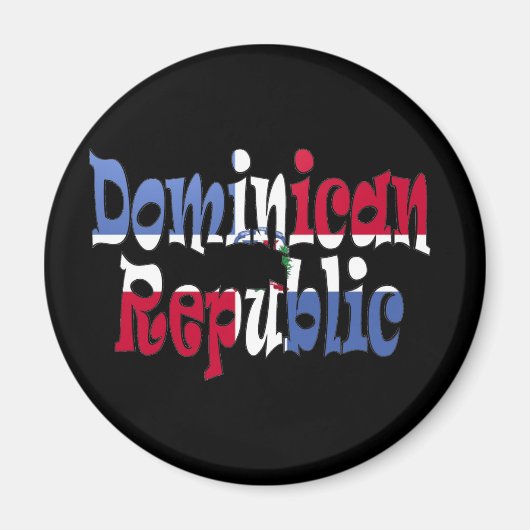 Dominicaanse Republiek Magneet (Voorkant)