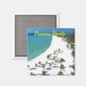 Dominicaanse Republiek magneet (Voorkant / Achterkant)