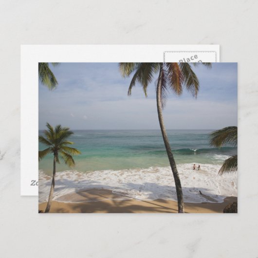 Dominicaanse Republiek, Noordkust, Abreu, Playa 4 Briefkaart (Voorkant / Achterkant)