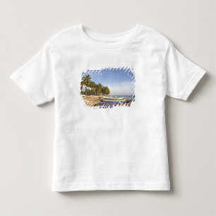 Dominicaanse Republiek, Noordkust, Nagua, Strand Kinder Shirts