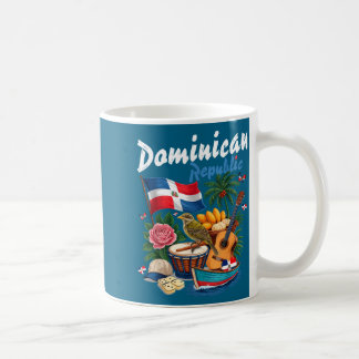 Dominicaanse Republiek Outfit Idee Voor Design Koffiemok
