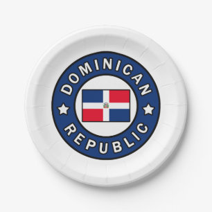 Dominicaanse Republiek Papieren Bordje