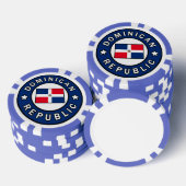 Dominicaanse Republiek Poker Chips (Opstapeling)