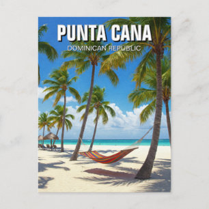 Dominicaanse Republiek Punta Cana Beach Travel Briefkaart