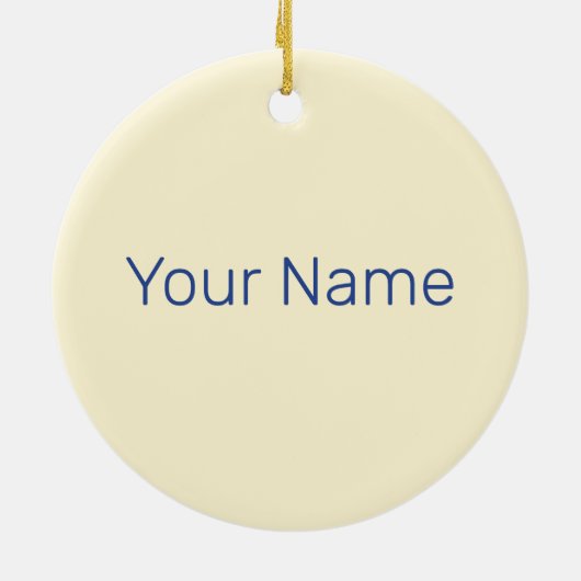 Dominicaanse Republiek Retro Caribbean Parrot Keramisch Ornament (Achterkant)