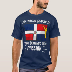 Dominicaanse Republiek Santo Domingo West Mormon L T-shirt
