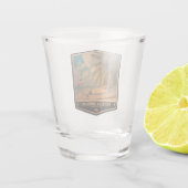 Dominicaanse Republiek Shot Glas (Achterkant)