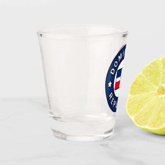 Dominicaanse Republiek Shot Glas (Links)