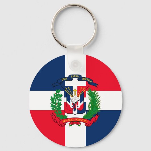Dominicaanse Republiek Sleutelhanger (Voorkant)