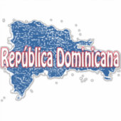 Dominicaanse Republiek Sticker (Voorkant)