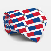 dominicaanse republiek stropdas (Opgerold)