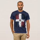 Dominicaanse Republiek T-shirt (Voorkant volledig)