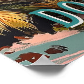  Dominicaanse Republiek Travel Art Poster (Hoek)