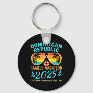 Dominicaanse Republiek Vakantie 2025 Souvenir Matc Sleutelhanger