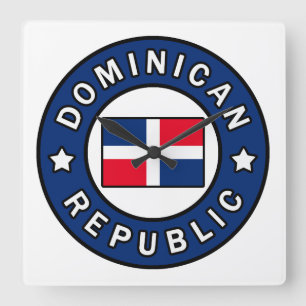 Dominicaanse Republiek Vierkante Klok