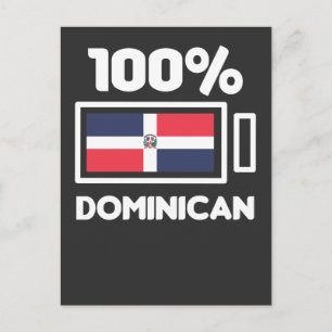 Dominicaanse Republiek, Vlag Dominicaanse Masterla Briefkaart