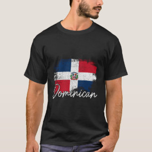 Dominicaanse Republiek Vlag Dominicaanse Pride Roo T-shirt