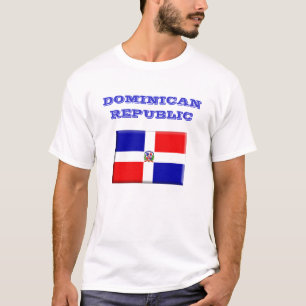 Dominicaanse Republiek Vlag T-Shirt