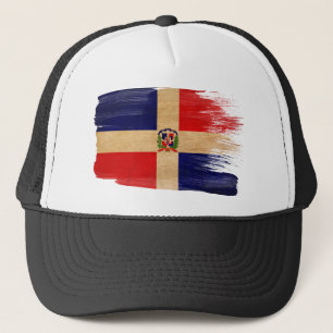 Dominicaanse Republiek Vlag Trucker Hat Trucker Pet