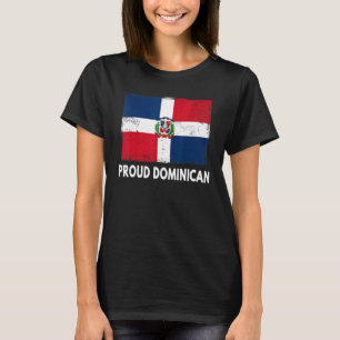Dominicaanse Republiek vlag voor mannen en Dominic T-shirt