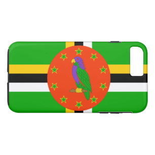 Dominicaanse vlag 	iPhone 8 plus / 7 plus hoesje