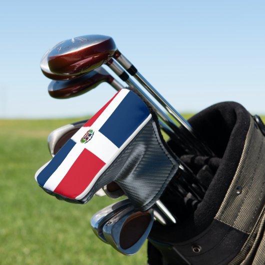 Dominicaanse vlag golfheadcover (Insitu)