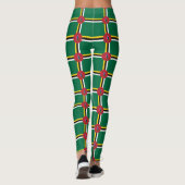 Dominicaanse vlag leggings (Achterkant)