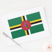 Dominicaanse vlag Stickers (Envelop)