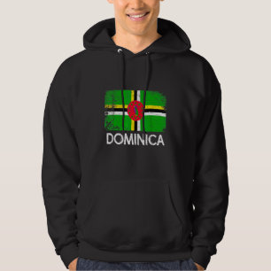 Dominicaanse Vlag Vintage Dominica Hoodie