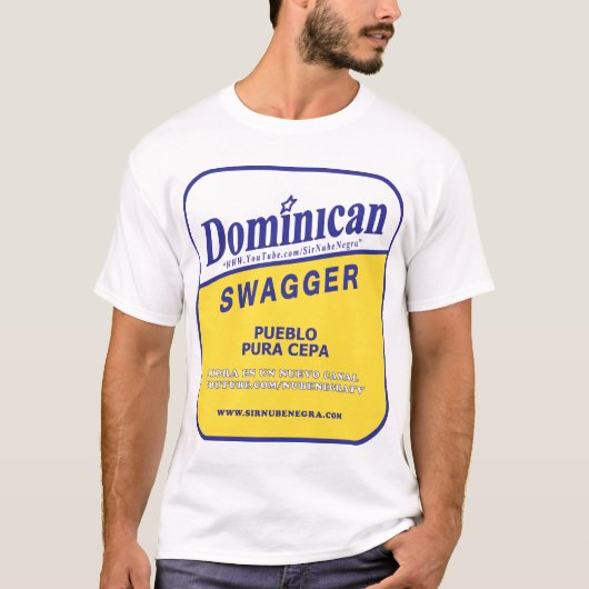 dominicaanse wagen t-shirt (Voorkant)