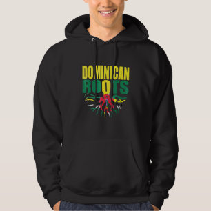 Dominicaanse wortels Dominica vlag Hoodie