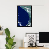 Dominical, Costa Rica affiche satellite (Bureau à domicile)