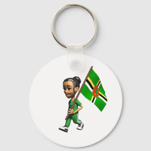 Dominican Girl Sleutelhanger