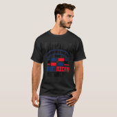 Dominican Happiest When Im In The Dominican Republ T-shirt (Voorkant volledig)