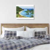 dominican landscape canvas afdruk (Insitu (Slaapkamer))
