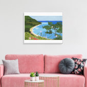 dominican landscape canvas afdruk (Insitu (Woonkamer))