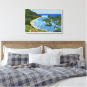 dominican landscape canvas afdruk (Insitu (Slaapkamer))