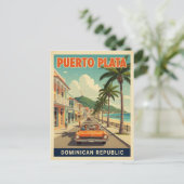 Dominican Republic: 1960s Travel Briefkaart (Staand voorkant)