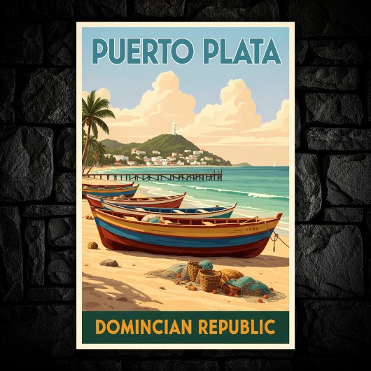 Dominican Republic: 1960s Travel Poster Collection