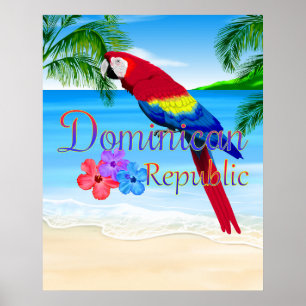 Dominican Republic Beach Poster