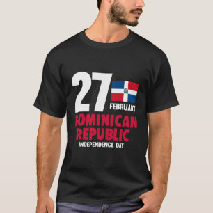 Dominicana Pride Independence Day Dominicaanse Rep T-shirt