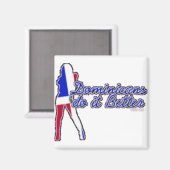 Dominicanen doen het beter vierkante magneet (Voorkant / Achterkant)