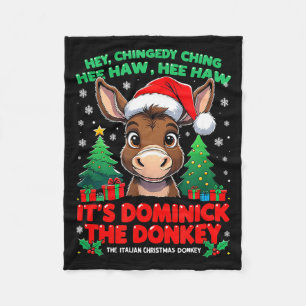 Dominick Cheer Mi Burrito Sabanero Mexicaans Kerst Fleece Deken