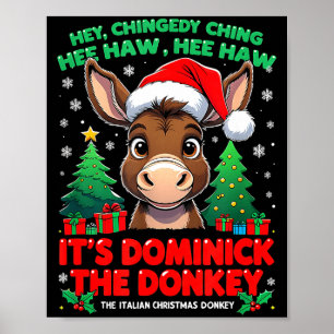 Dominick Cheer Mi Burrito Sabanero Mexicaans Kerst Poster
