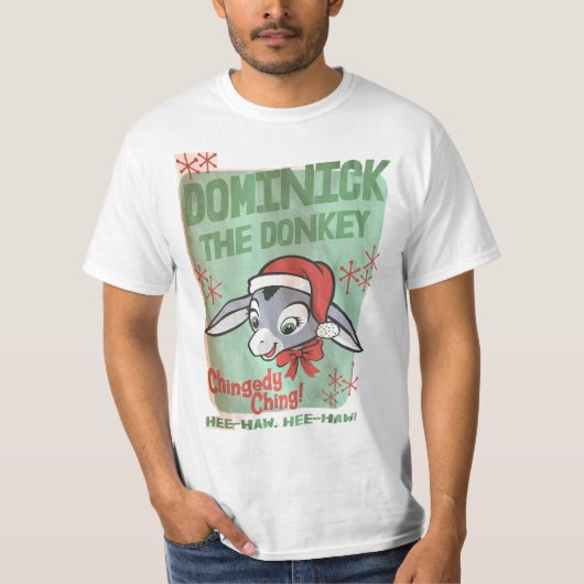Dominick de ezel t-shirt (Voorkant)