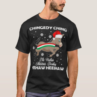 Dominick The Christmas DonkeyItalian Donkey Christ T-shirt