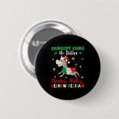 Dominick The Christmas Italian Chris Ronde Button 5,7 Cm (Voorkant /achterkant)